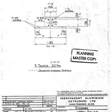 Load image into Gallery viewer, 6mm Aluminium H Section x 2.5 Metres long (Pack of 4)