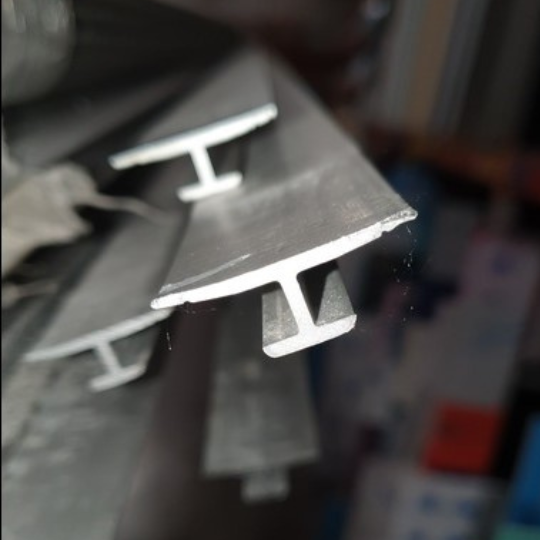 6mm Aluminium H Section x 2.5 Metres long (Pack of 4)